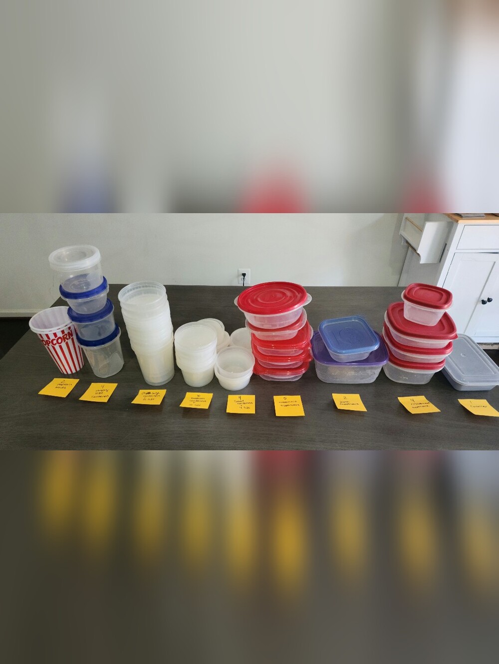 Large Assortment Of Plastic Tupperware/Food Storage Containers - Picture 2 of 6